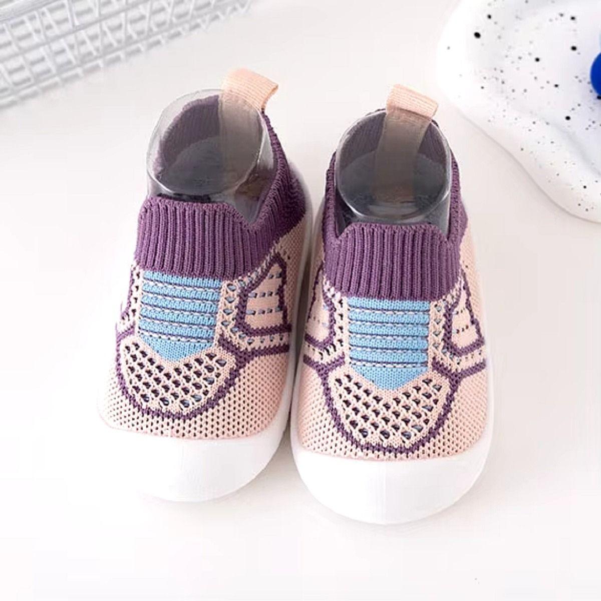 Set de 2 Zapato Bebé Calcetín Antideslizante Suave Jhn-7