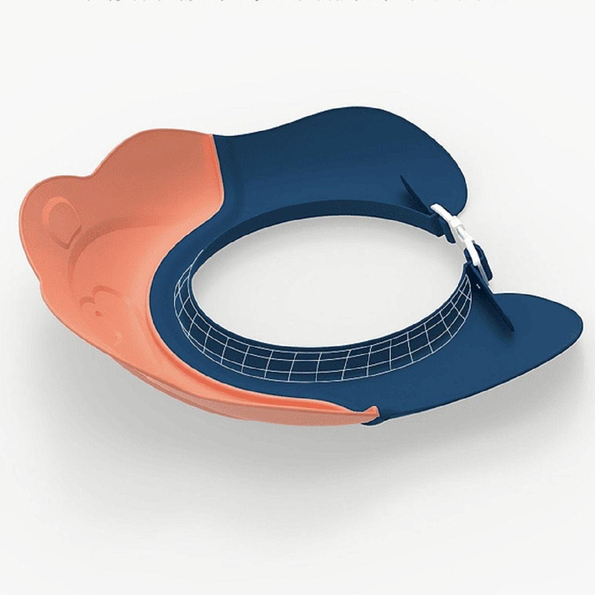 Set 4 Gorro Visera Ducha Silicona Ajustable Baño Bebe Lau-0