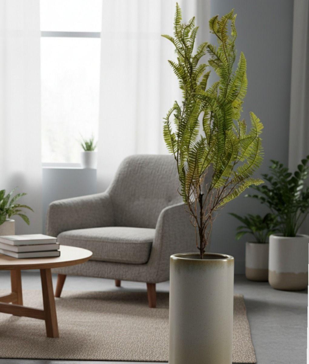 Planta Artificial Helecho Ramificado Bosque Adorno Jhn-5