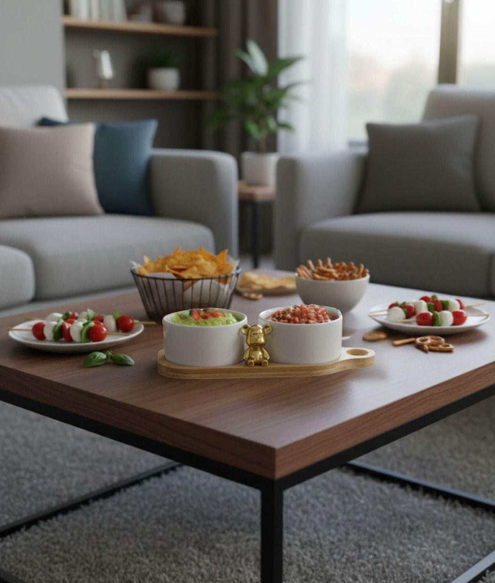 Bowl Decorativo Soporte Cuenco Servir Almacenamiento Jhn-7