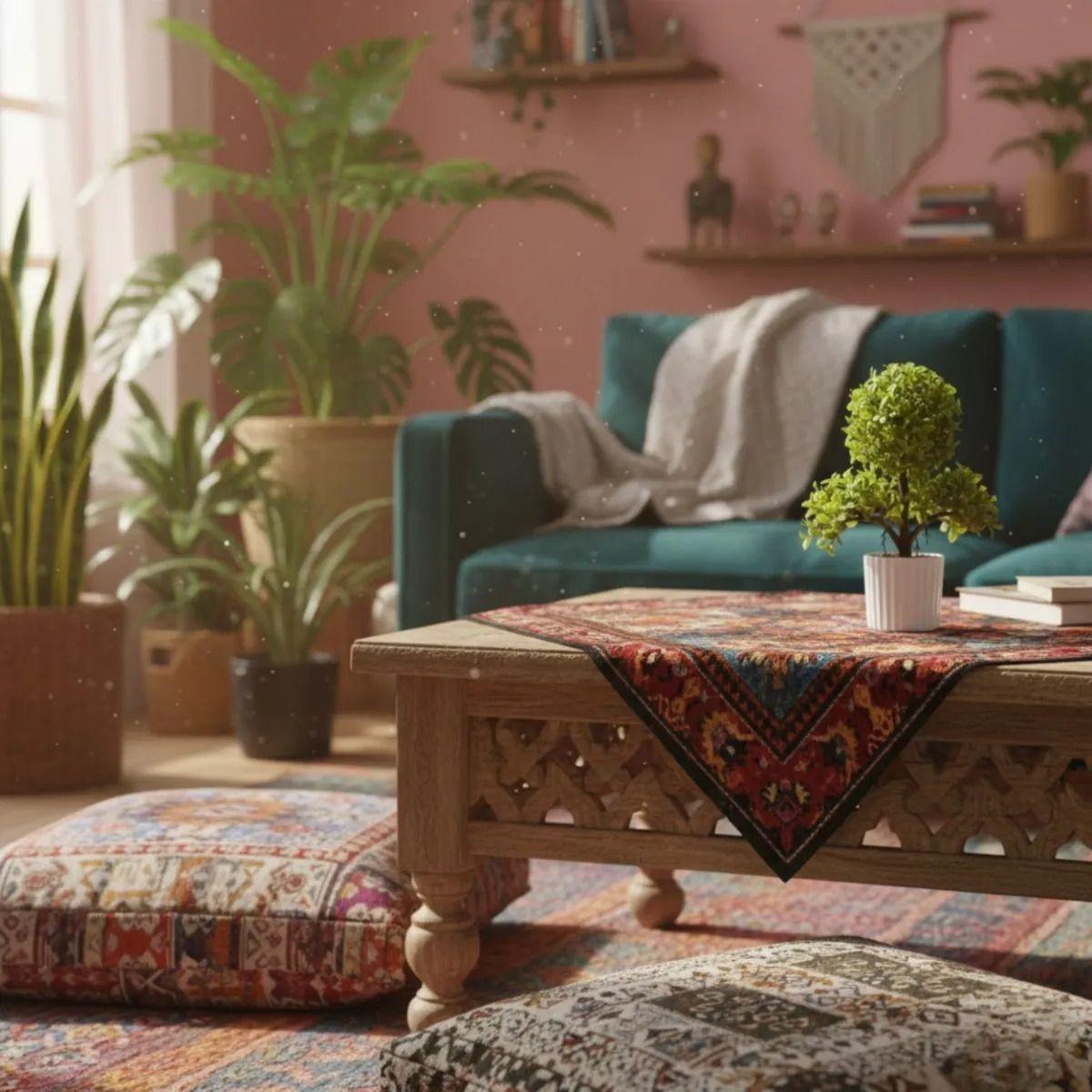 Set 2 Planta Artificial Decorativa Inspiración Natural Jhn-7