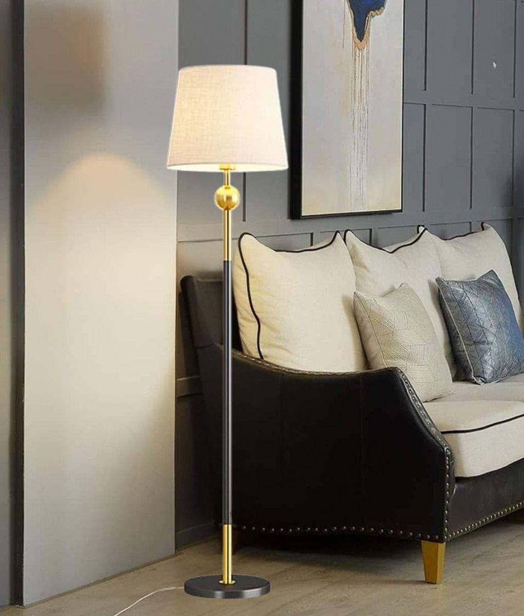 Lámpara Pie Moderna Decorativa Alta Compacta Hogar Jhn-7