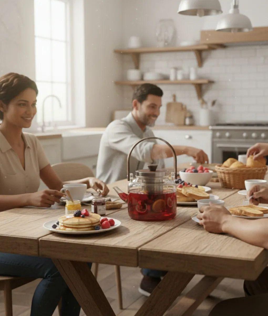 Tetera Funcional Hervidor Diseño Nórdico Asa Contraste Jhn-2