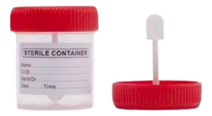 PAQUETE RECOLECTOR DE HECES MUESTRA LABORATORIO LAU-0