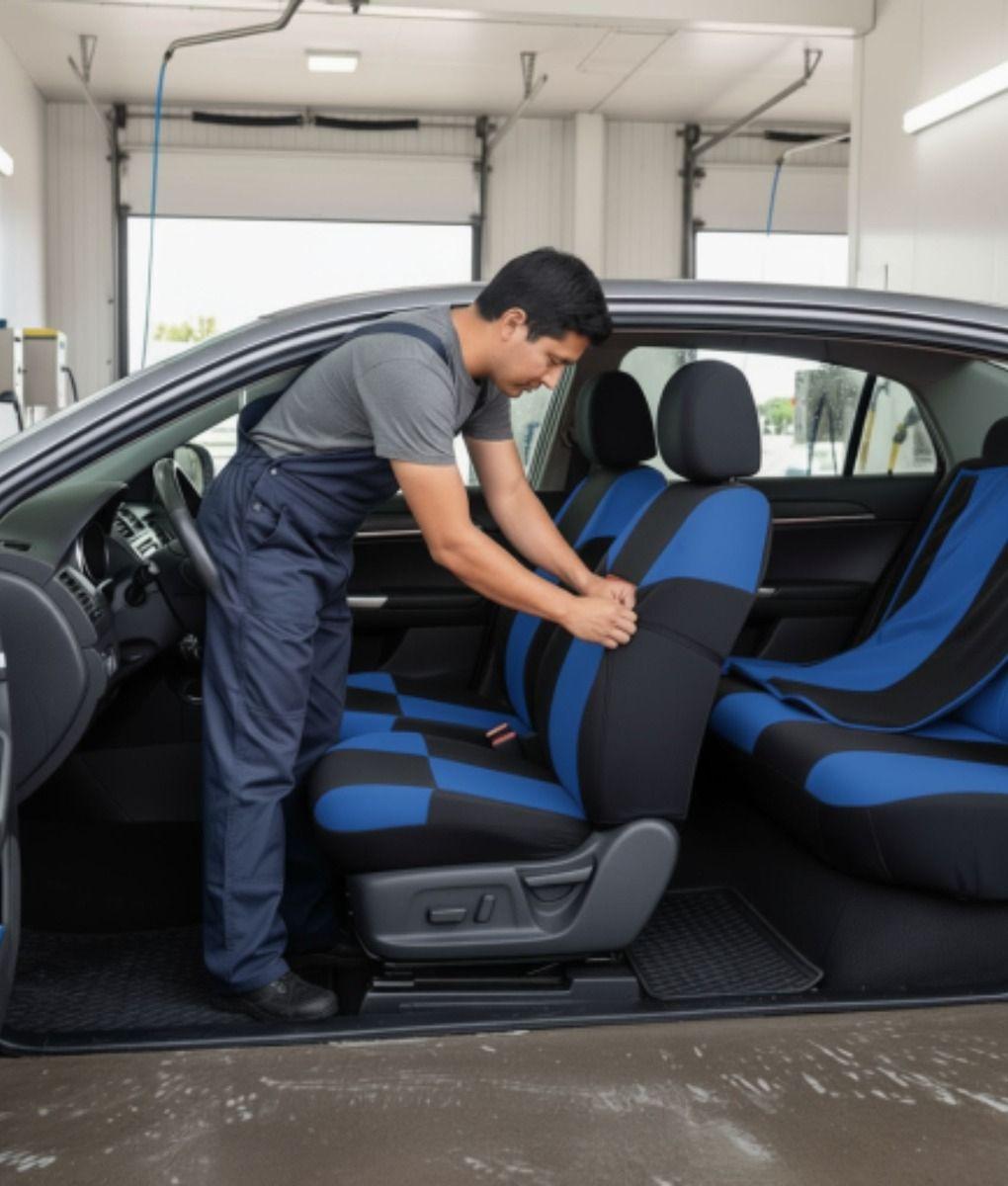 Cubre Asientos Cuidado Auto Fundas Protectoras Varios Jhn-2