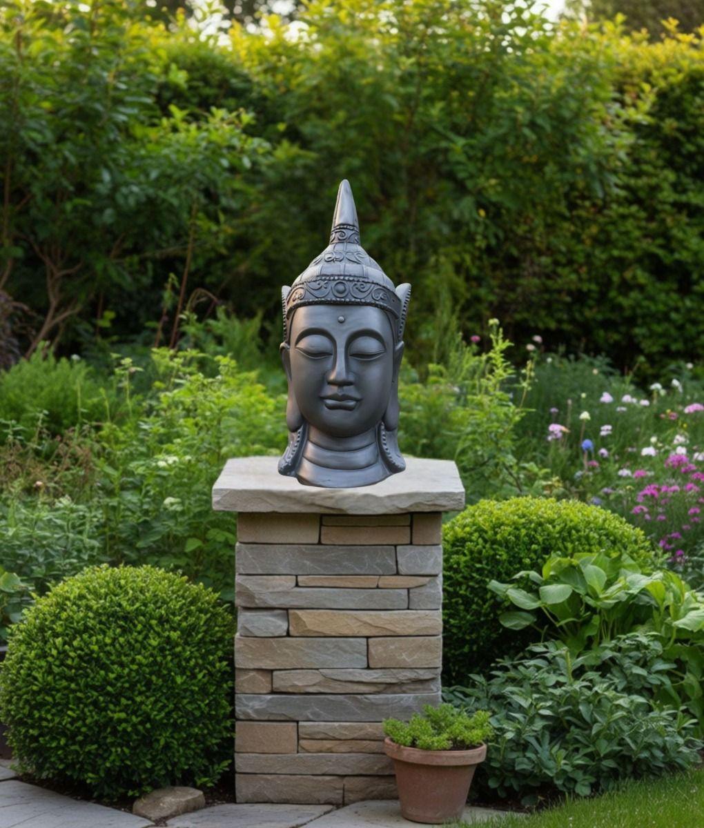 Figura Decorativa Cabeza Buda Estatua Adorno Hogar Jhn-6