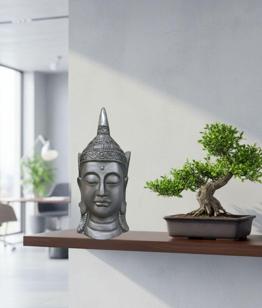 Figura Decorativa Cabeza Buda Estatua Adorno Hogar Jhn-8