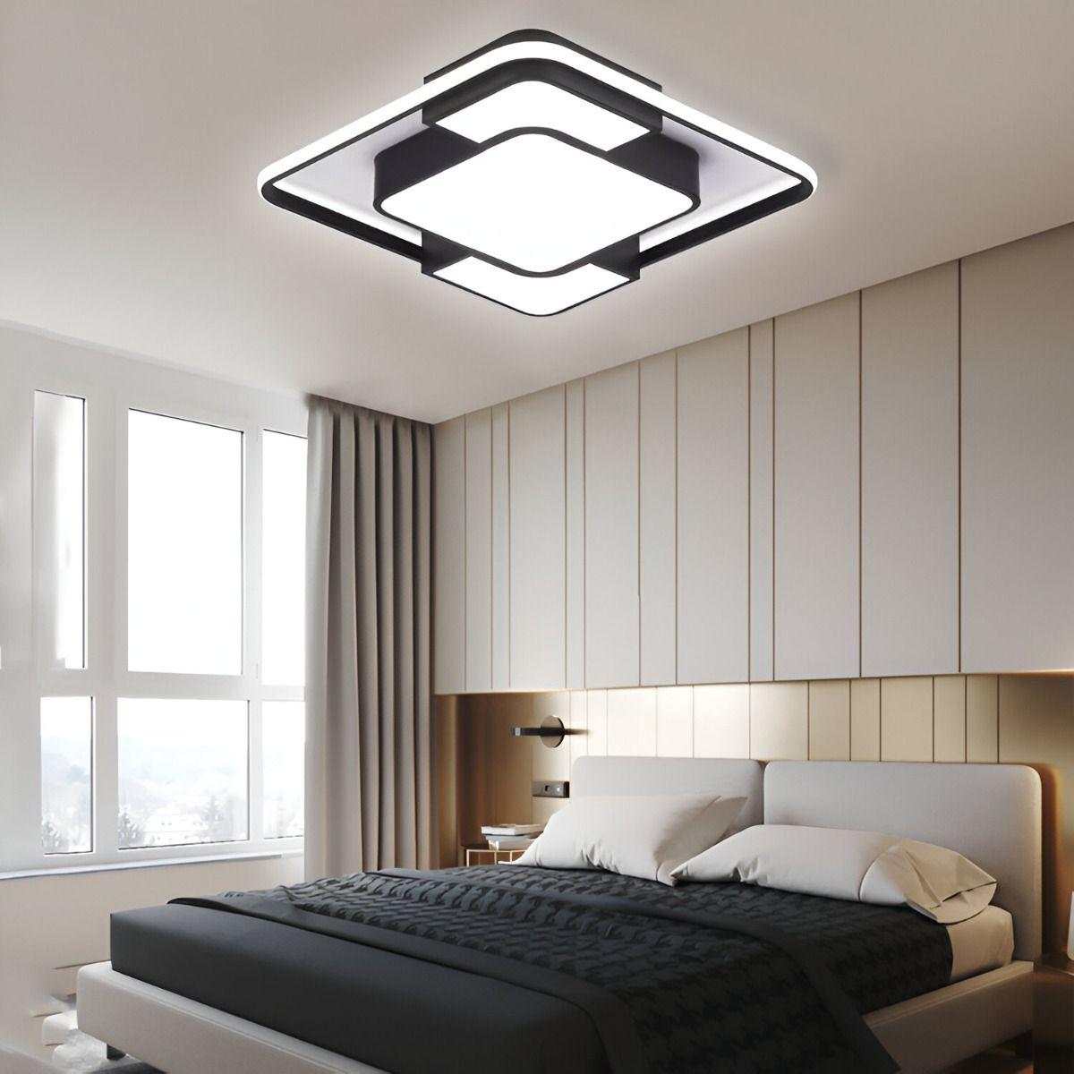 LÁMPARA DE TECHO LED Moderna Empotrada Minimalista-4
