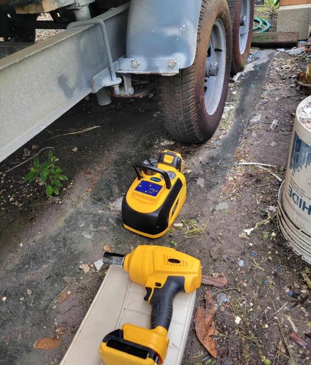 Kit Gato Hidráulico Llave Impacto Auto Vehículo Elevador Jhn-7