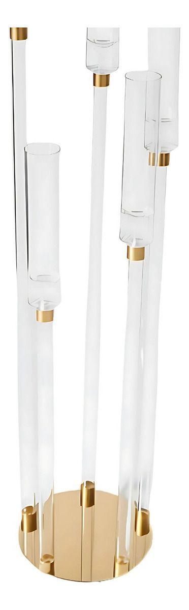 Portavelas Decorativo Funcional Moderno Piso Mesa Adorno Jhn-2