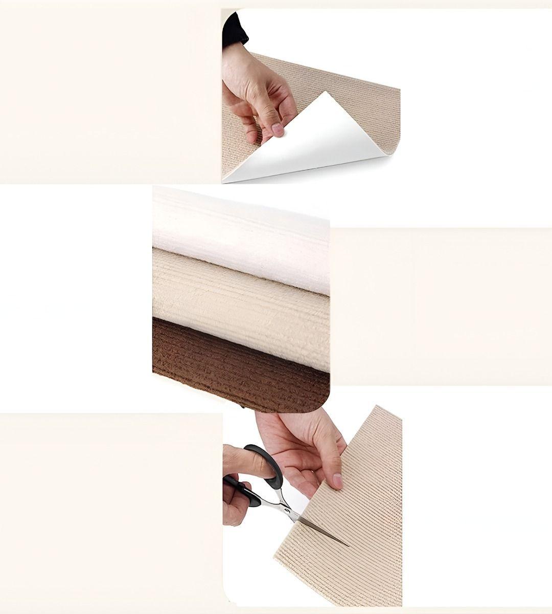 Set De 10 Baldosas Alfombra Autoadhesivas Antideslizante Jhn-9