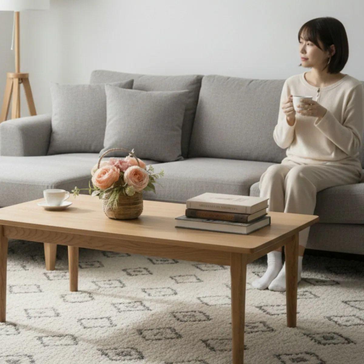 Arreglo Floral Artificial Decorativa Adorno Canasta Jhn-3