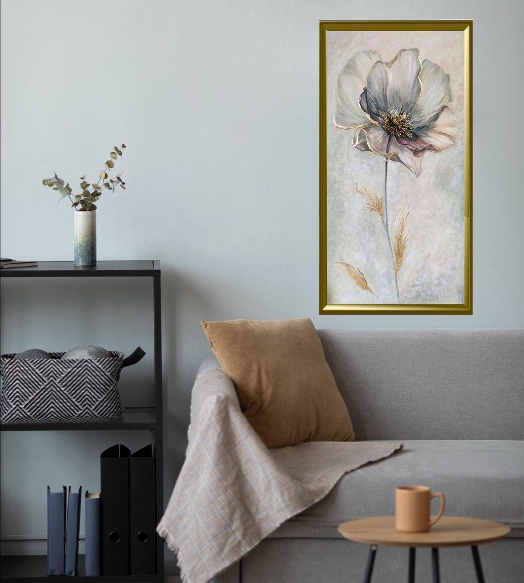 Cuadro Decorativo Pared Flores Serenas Pintura Jhn-3