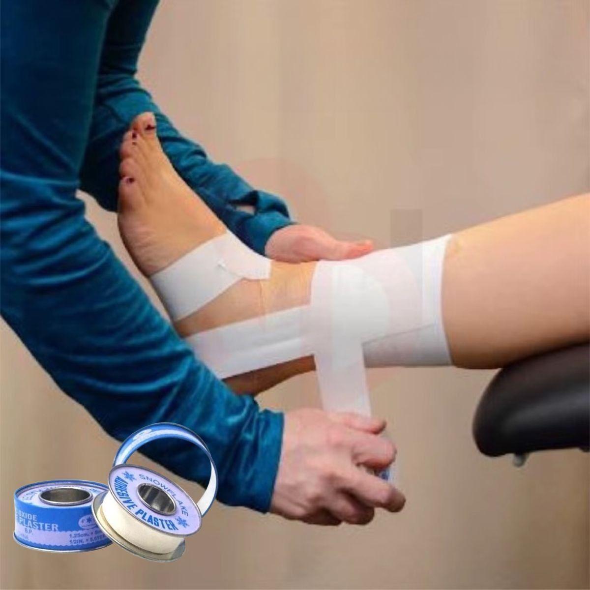 SET 6 CINTAS ADHESIVAS 1,25 CM CURA ENTRENAMIENTO LAU-3