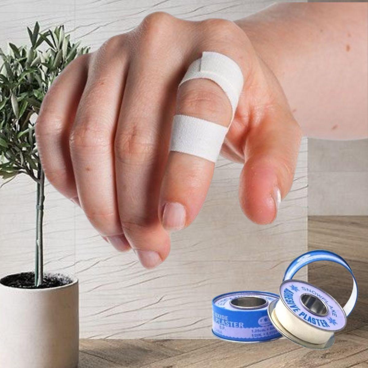 SET 6 CINTAS ADHESIVAS 1,25 CM CURA ENTRENAMIENTO LAU-7