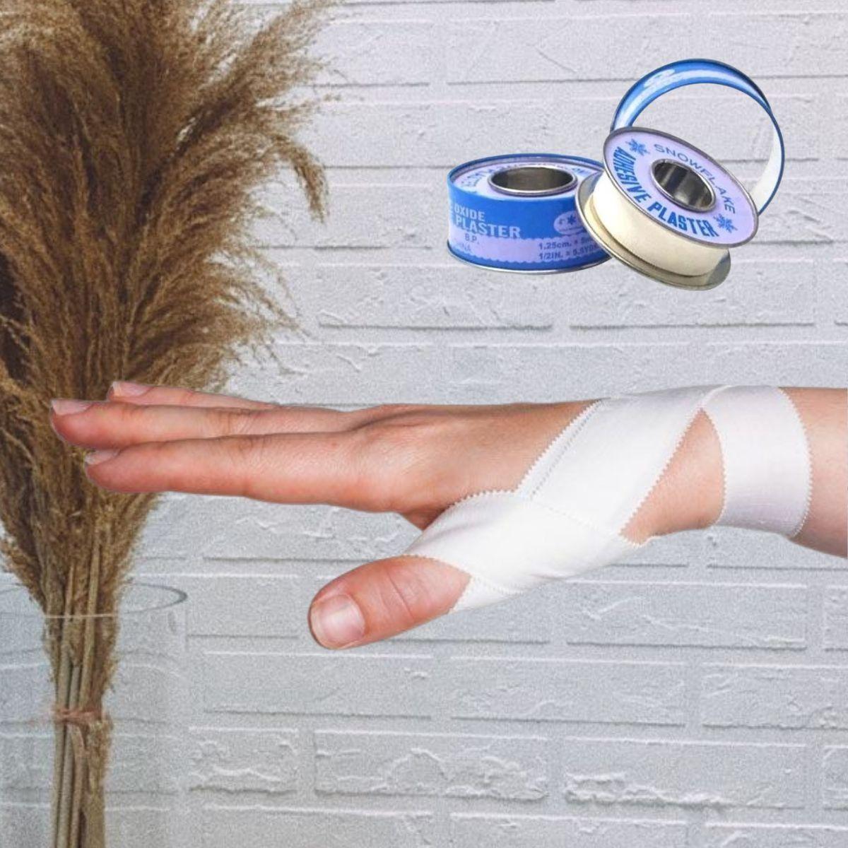 SET 6 CINTAS ADHESIVAS 1,25 CM CURA ENTRENAMIENTO LAU-8