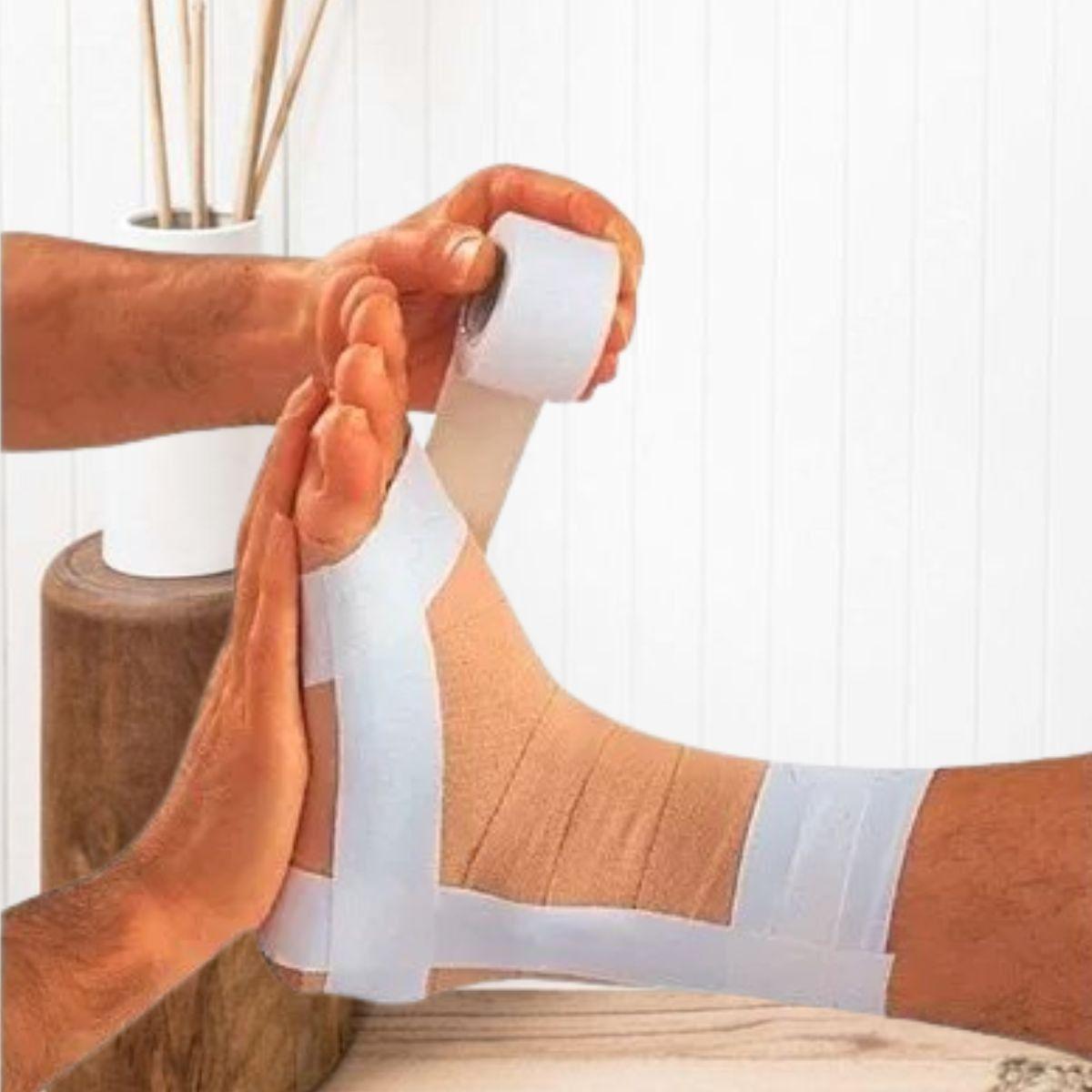 SET 6 CINTAS ADHESIVAS 1,25 CM CURA ENTRENAMIENTO LAU-9