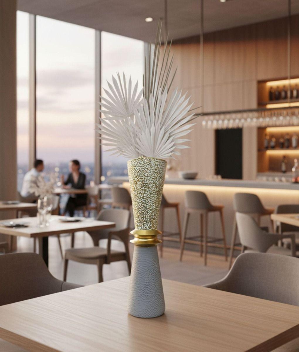 Florero Decorativo Contemporáneo Elegante Textura Jhn-8