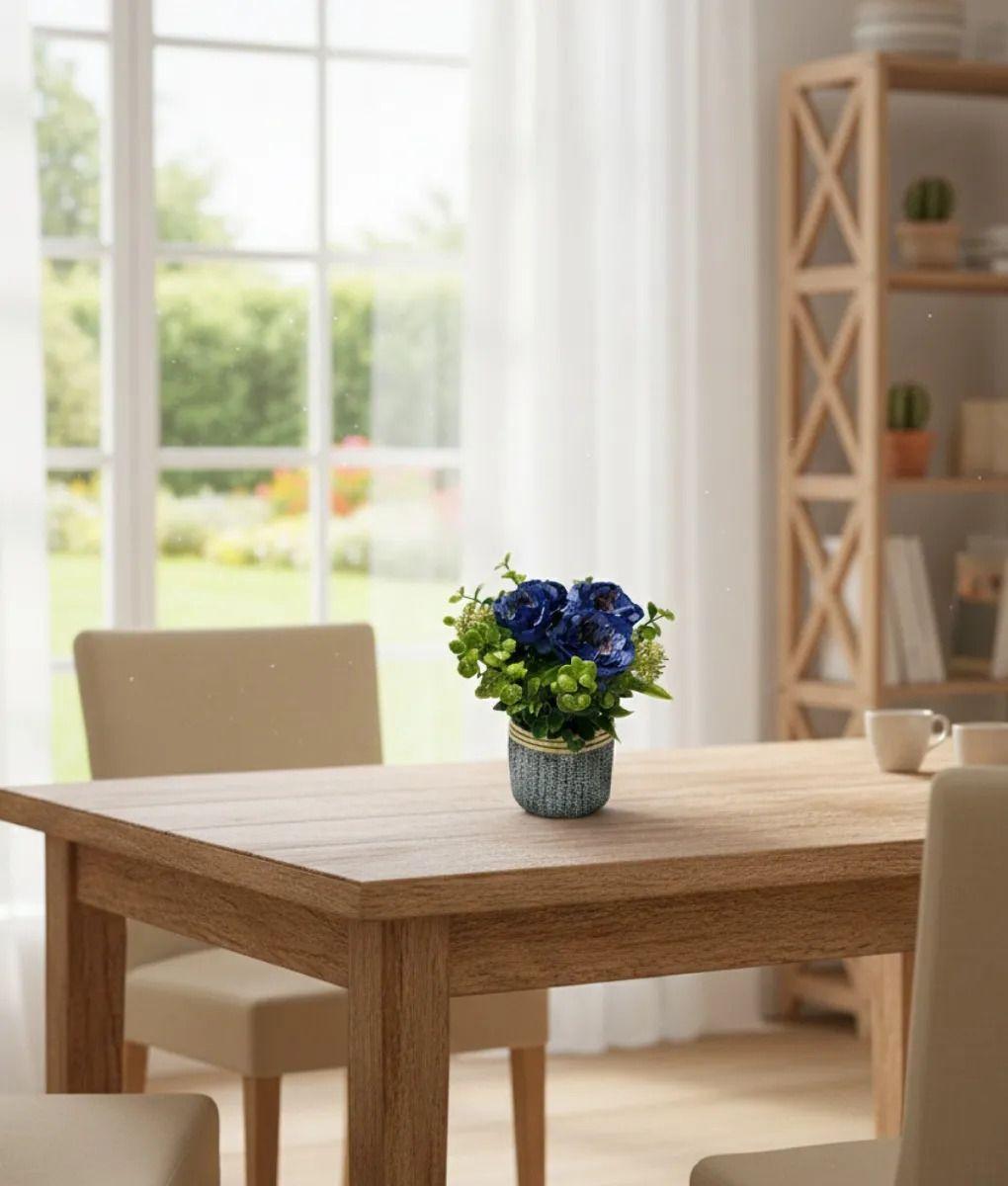 Planta Artificial Decorativa Belleza Floral Adorno Jhn-6