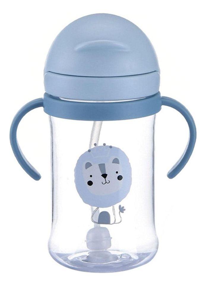 SET 2 VASOS ENTRENAMIENTO CON PAJITA ANTIDERRAME NIÑOS LAU-0