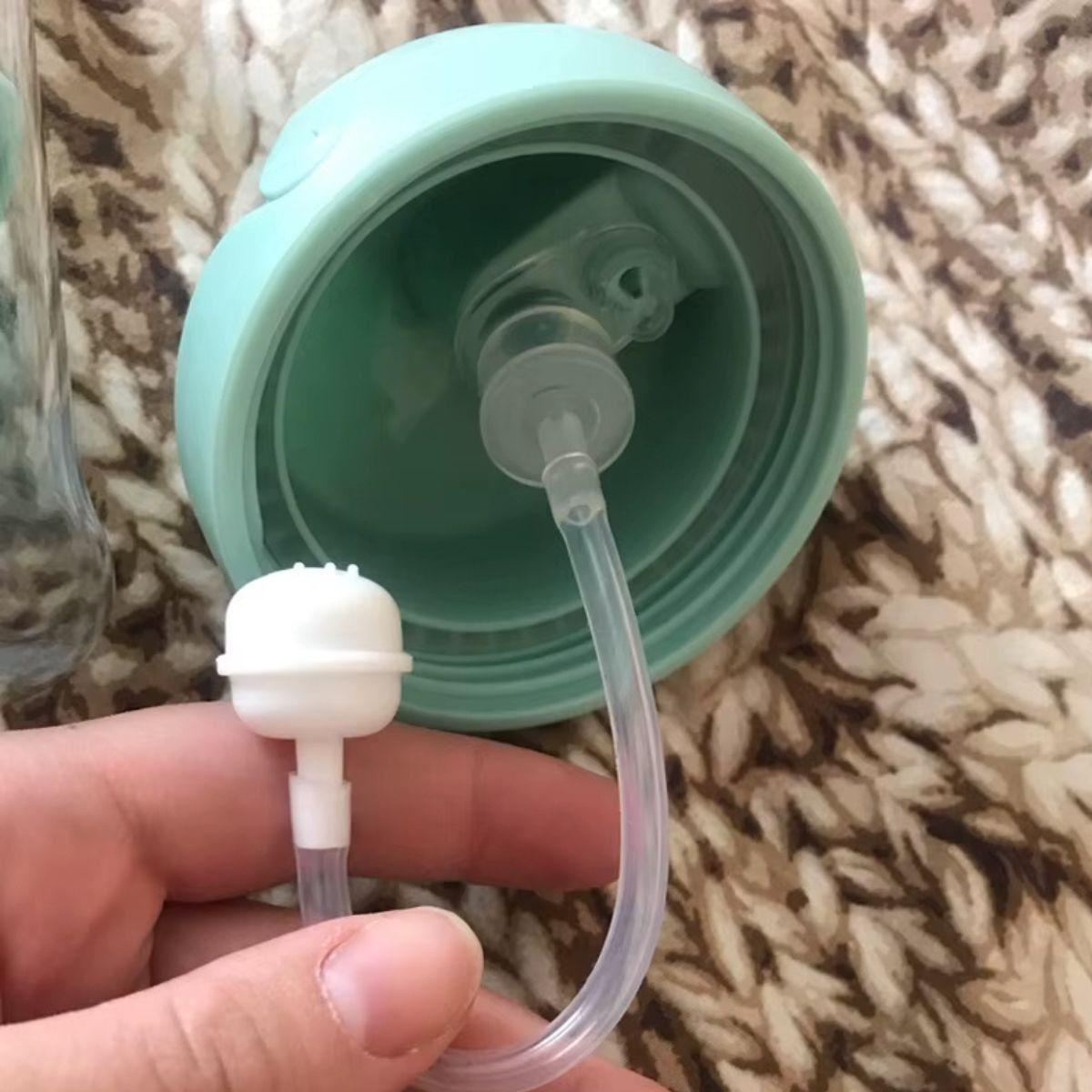 SET 2 VASOS ENTRENAMIENTO CON PAJITA ANTIDERRAME NIÑOS LAU-6