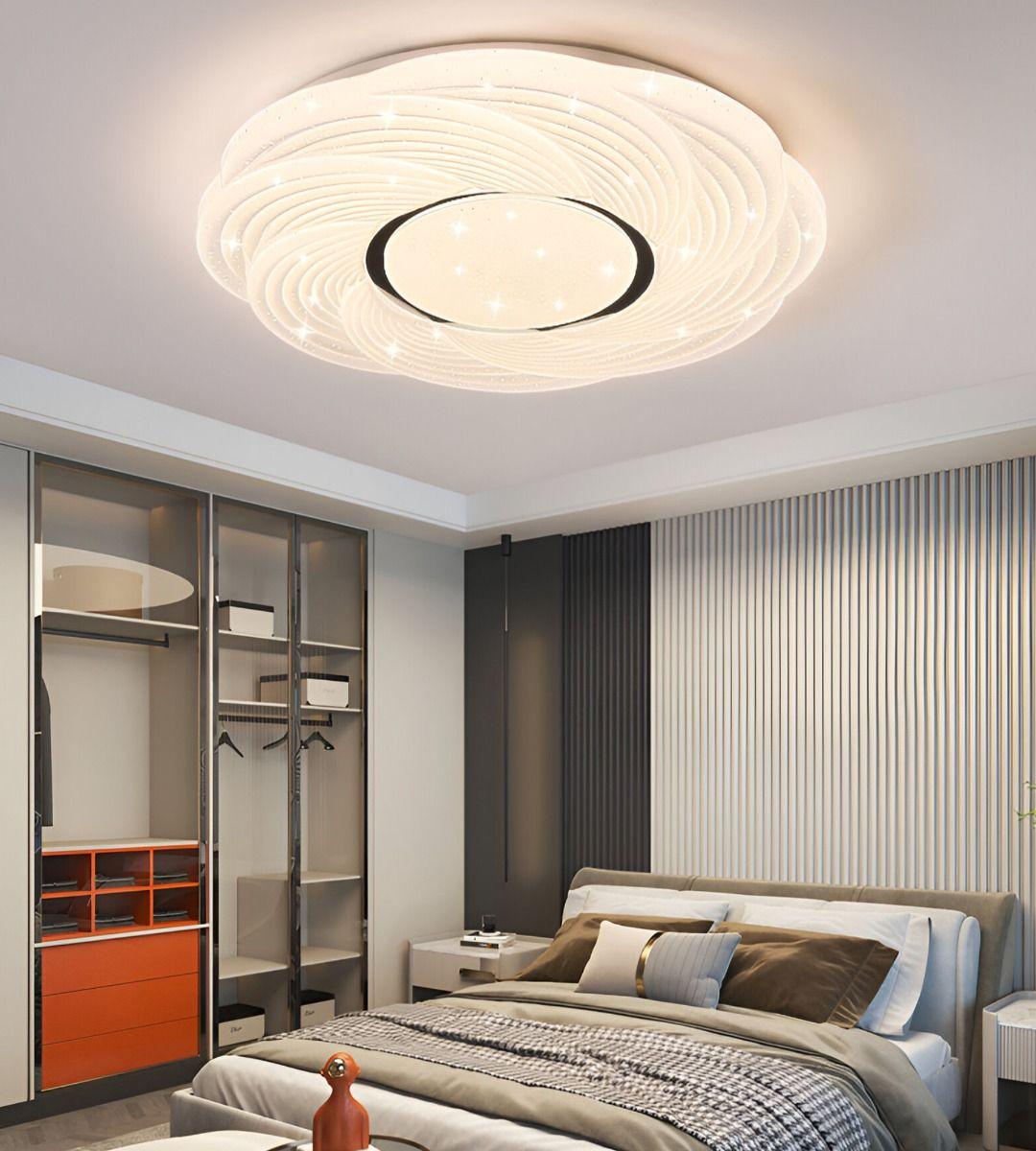 Lámpara Techo Decorativa Moderna Hogar Plafón Jhn-3