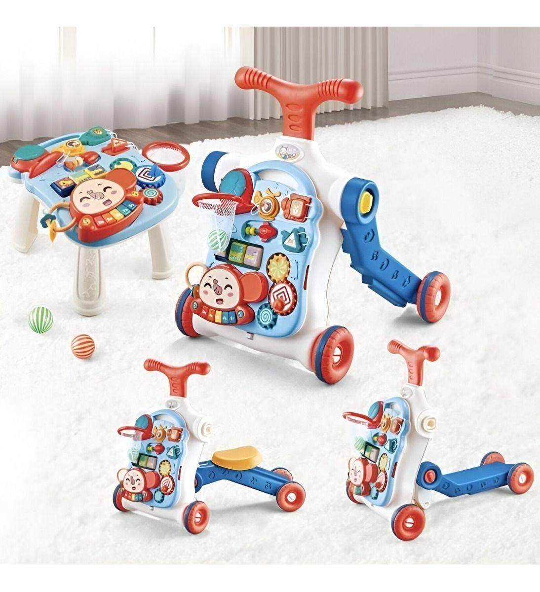 Andador Multifuncional Aprendizaje Bebés 5en1 Musical Jhn-2