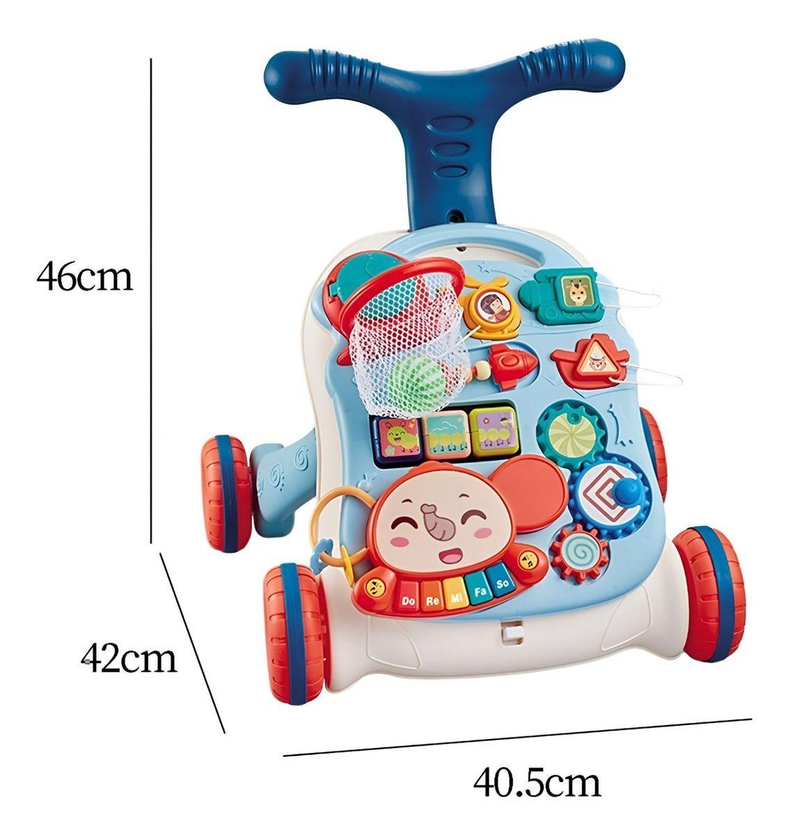 Andador Multifuncional Aprendizaje Bebés 5en1 Musical Jhn-9