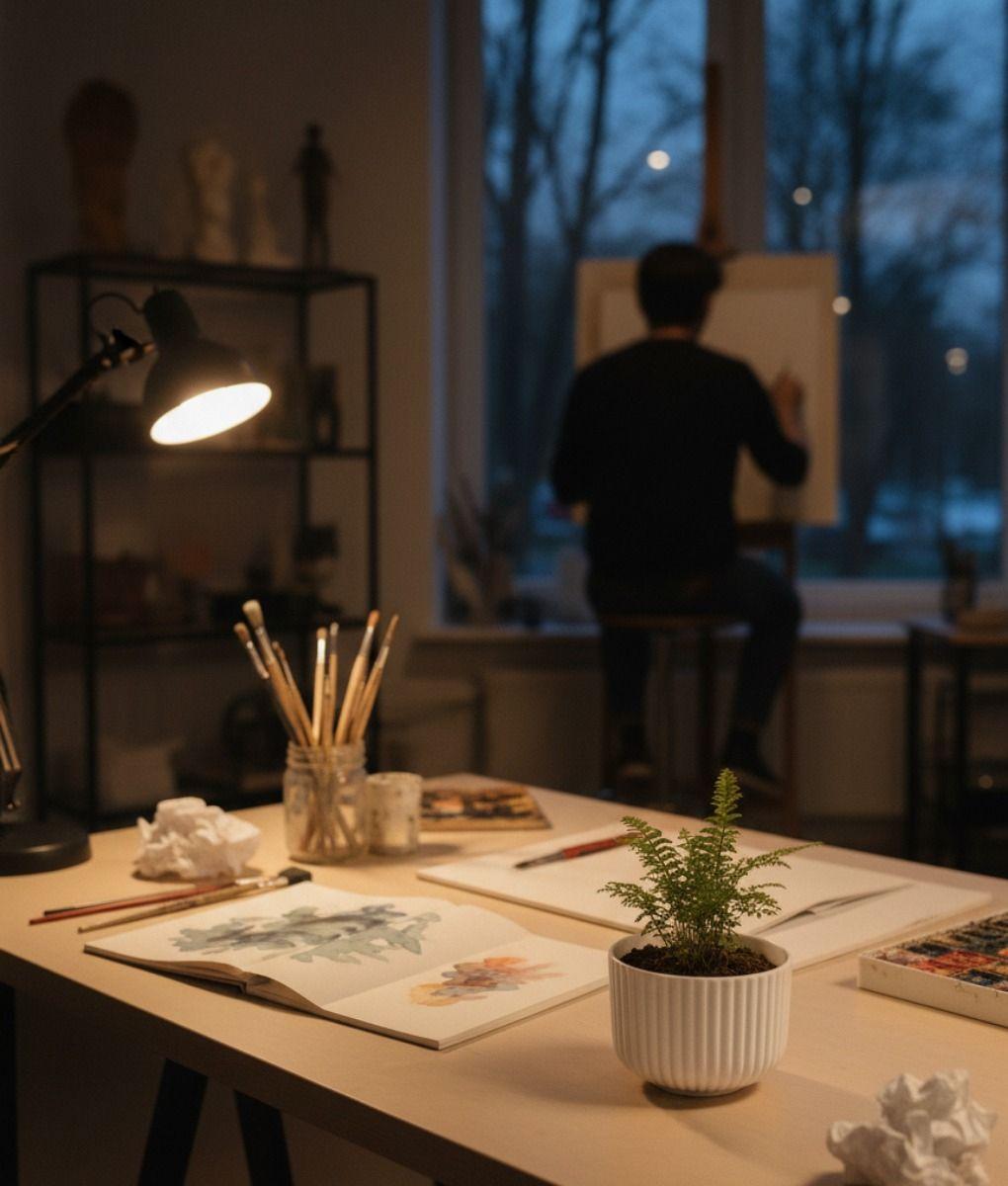 Set 3 Macetero Decorativo Textura Acanalada Maceta Jhn-2