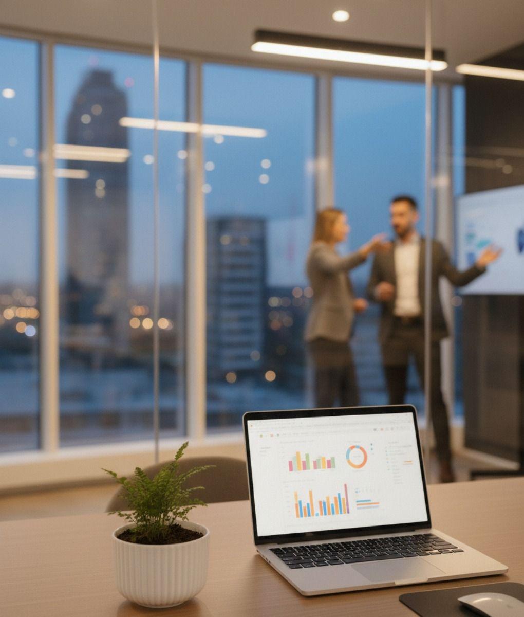 Set 3 Macetero Decorativo Textura Acanalada Maceta Jhn-3