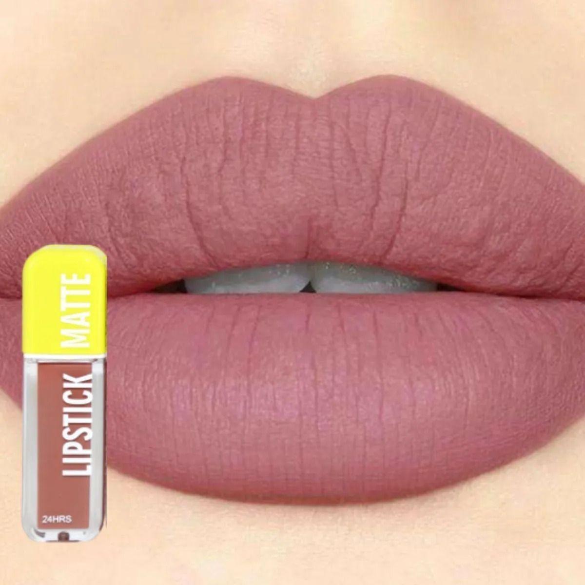 Paq 24 Labiales Líquidos Mate Duraderos Formato Max ALJ-7