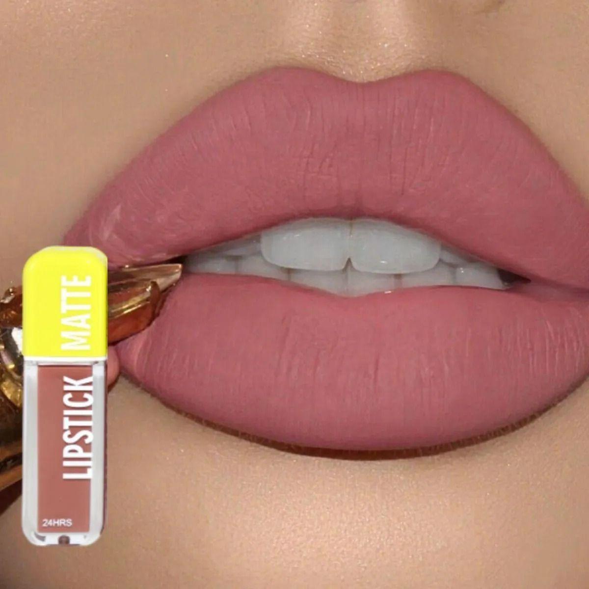 Paq 24 Labiales Líquidos Mate Duraderos Formato Max ALJ-9