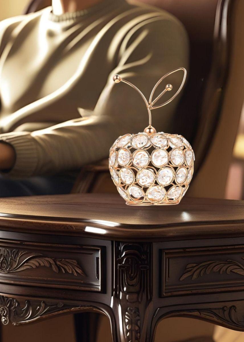 Figura Manzana Decorativa Adorno Elegante Centro Mesa Jhn-4