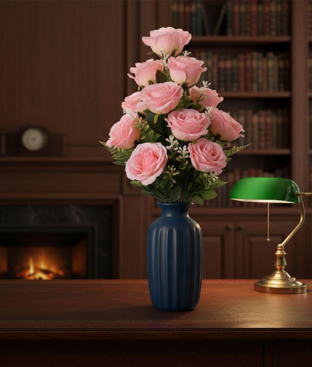 Flores Artificiales Ramo Floral Decorativo Adorno Jhn-8