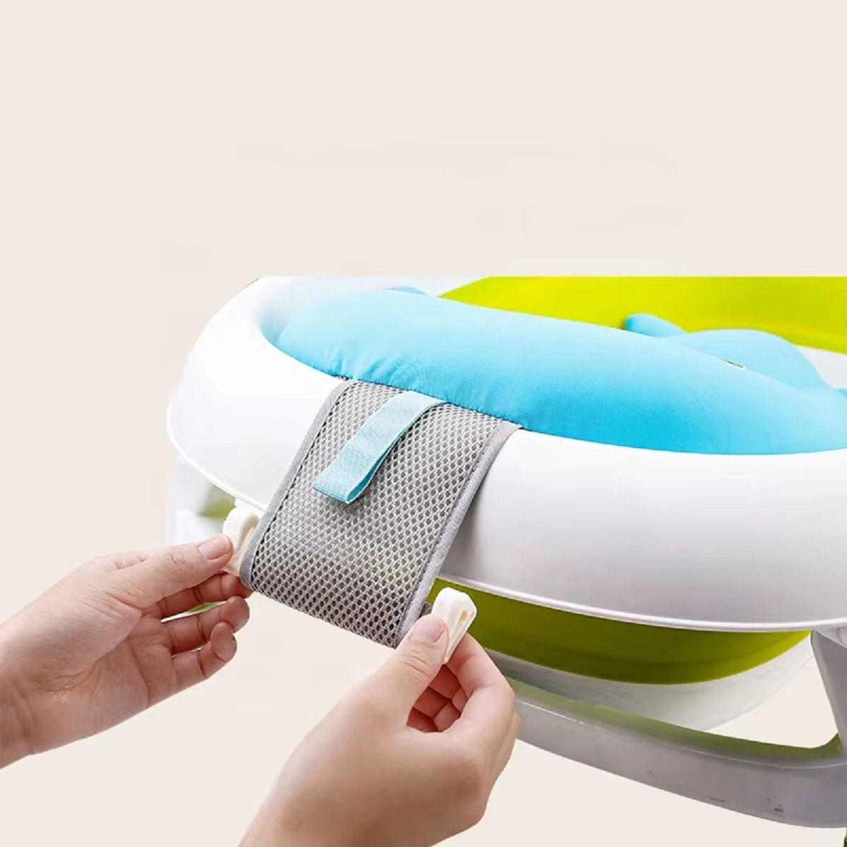 Almohada Cojin Apoyo Tina Baño Diseño Ballena Bebes Lau-5