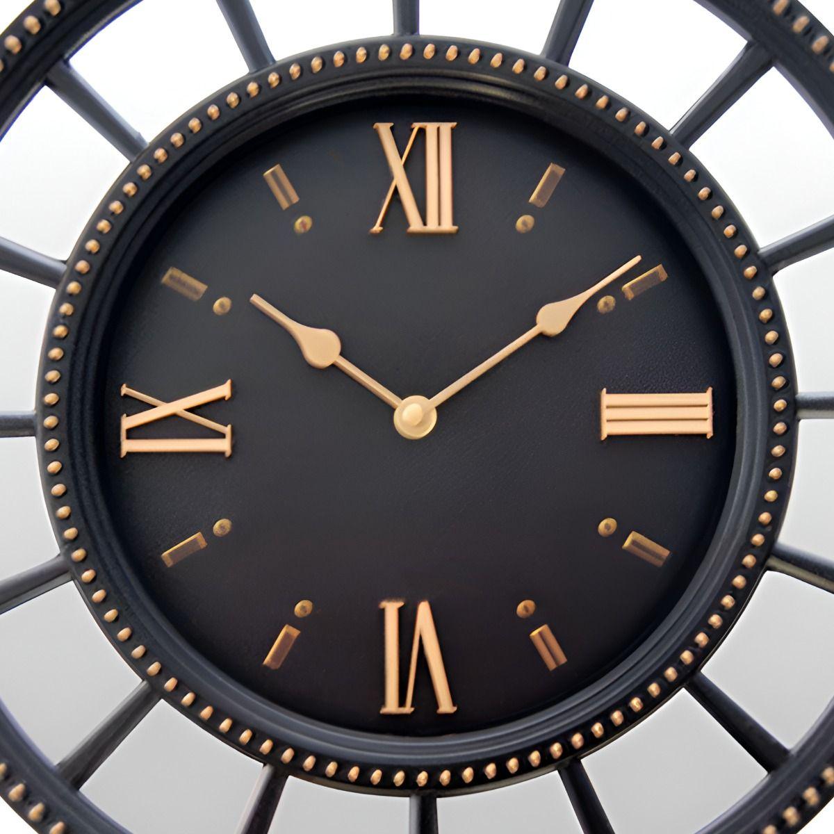 Reloj Pared Industrial Retro Silencioso Decorativo Jhn-2