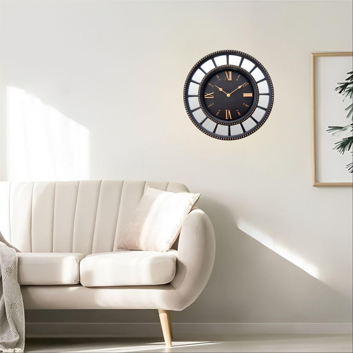 Reloj Pared Industrial Retro Silencioso Decorativo Jhn-6