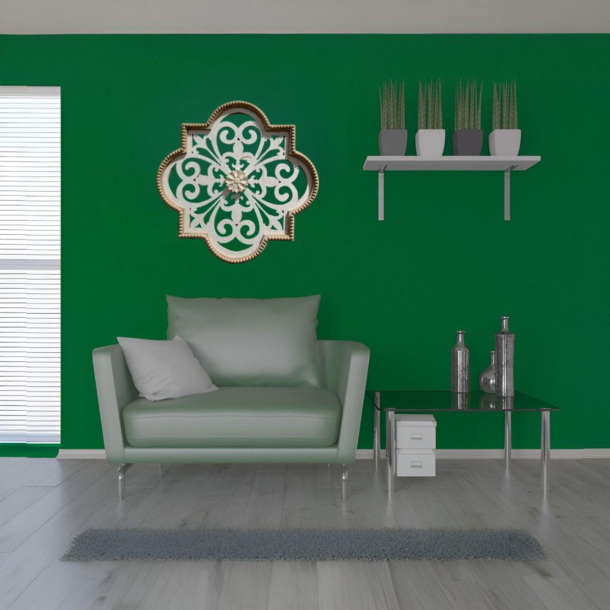 Decoración Pared Flores Huecas Escultura Vintage Jhn-6