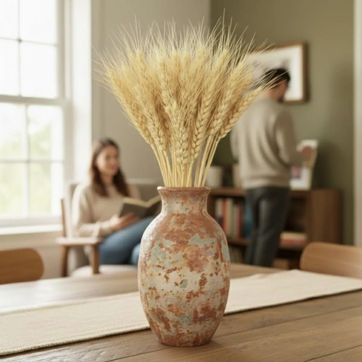 Ramo Espigas Secas Naturales Decoración Estilo Nórdico AJ-3