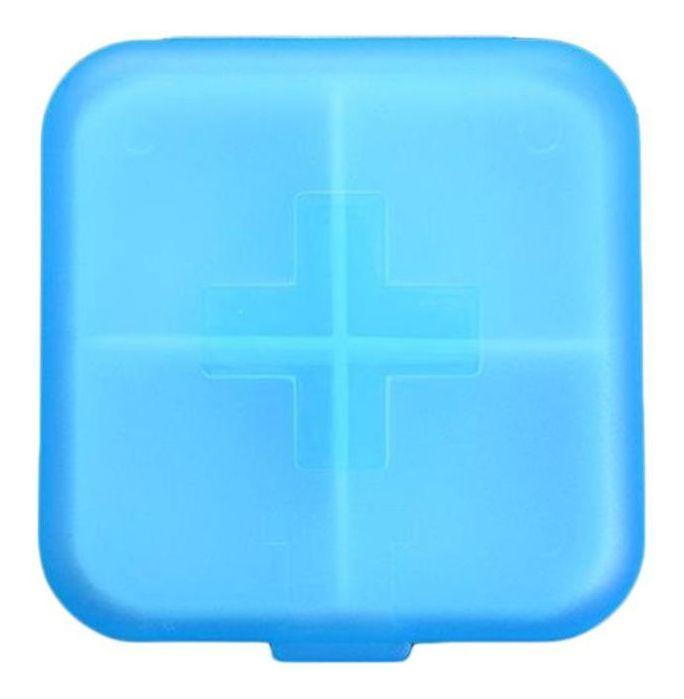 SET 6 PASTILLERO PLASTICO 4 COMPARTIMIENTOS MEDICAMENTOS LAU-1