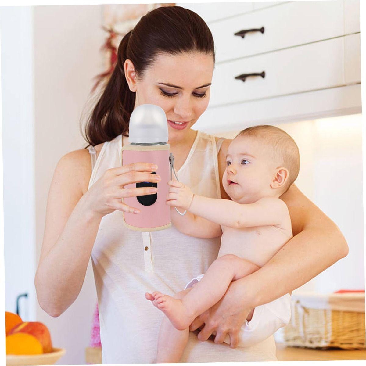Calentador Mamadera Biberon Portatil Conserva Calor Bebe Lau-4