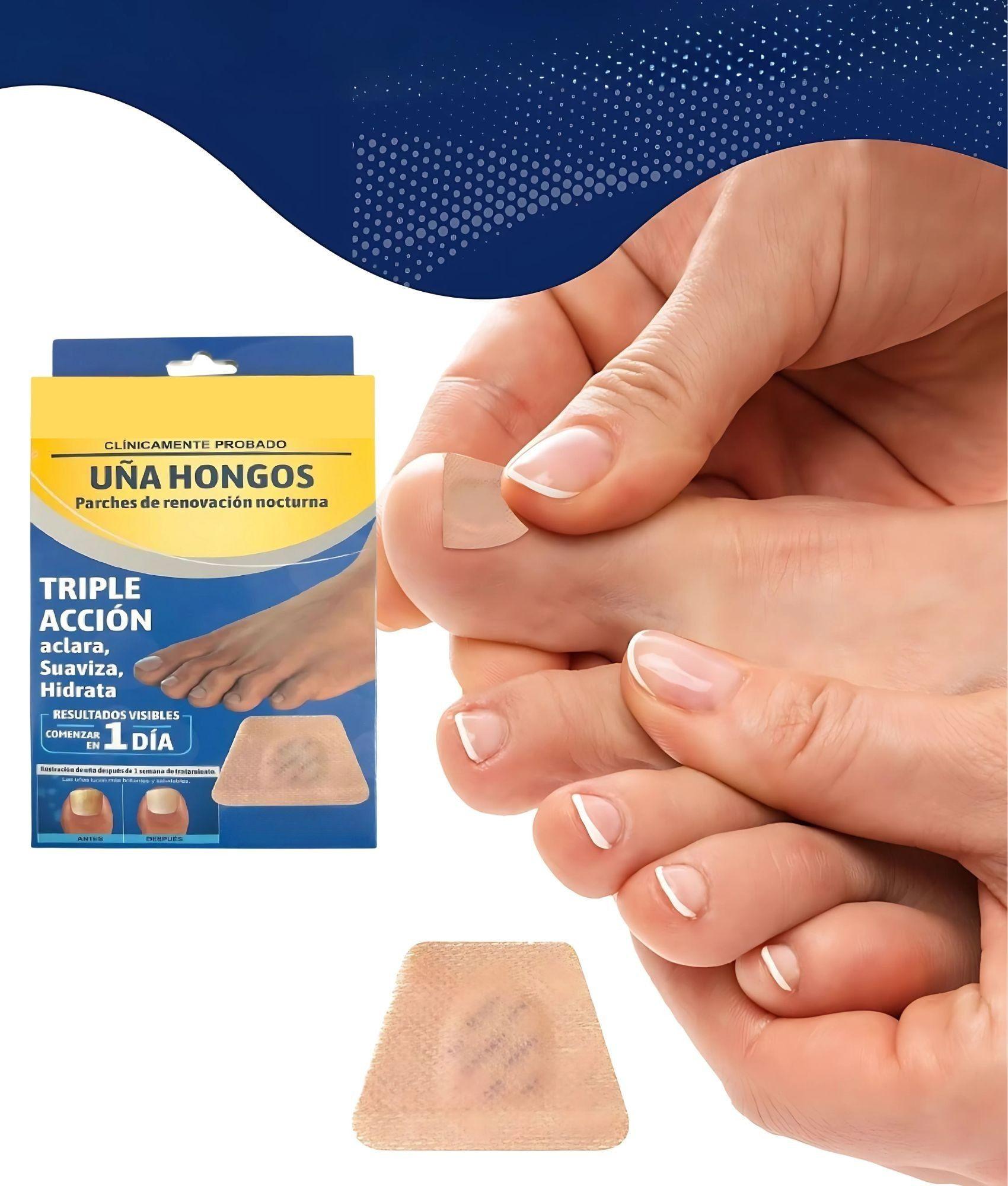 Parche Renovación Nocturna Hongos Uñas Pack Jhn-2