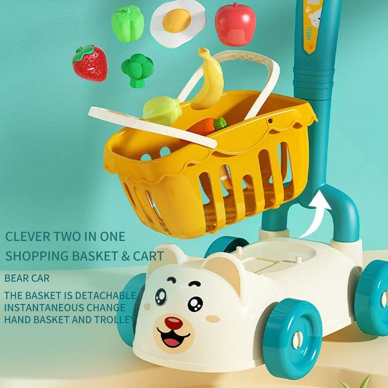 Juguete Carrito Compra Market Cochecito Infantil Niños Lau-5