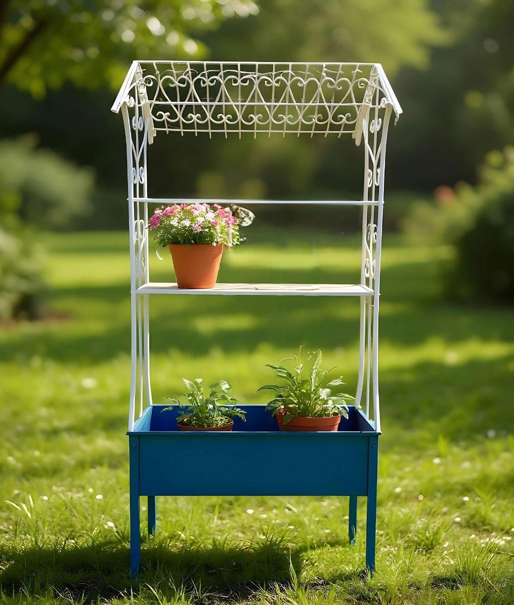 Porta Macetas Decorativo Soporte Plantas Estante Jhn-6