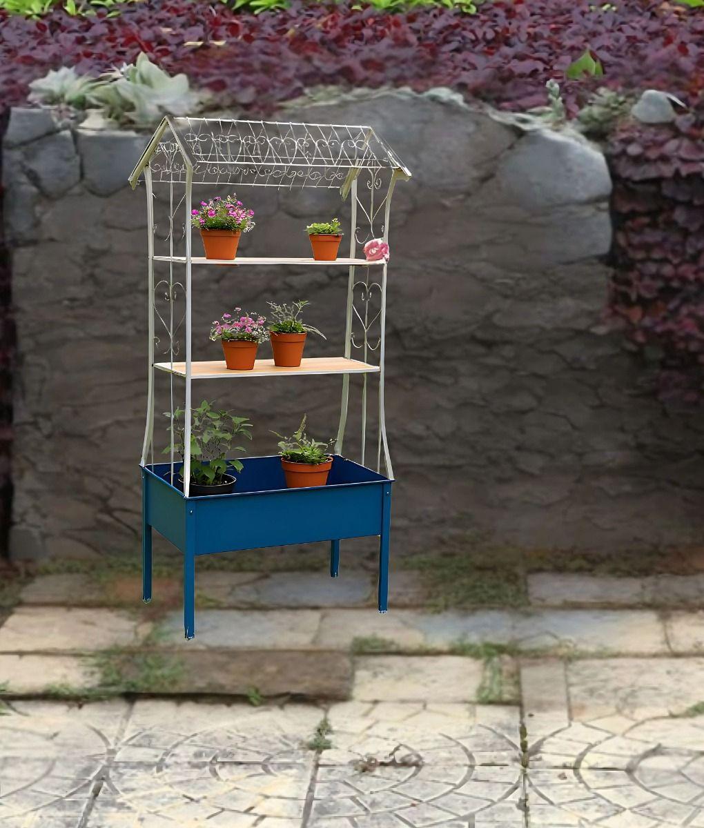 Porta Macetas Decorativo Soporte Plantas Estante Jhn-7