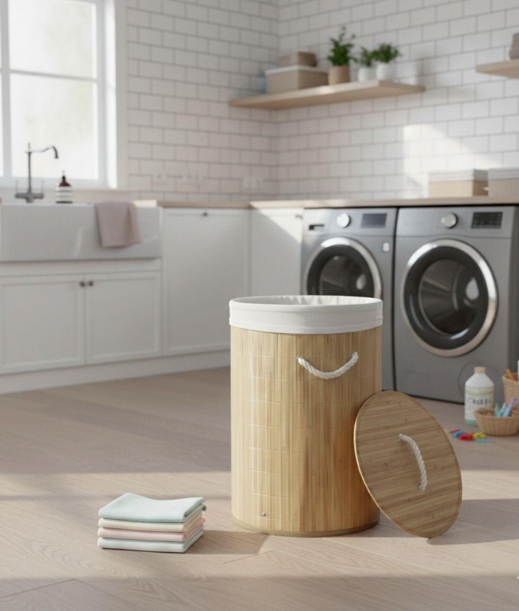 Canasto Organizador Almacenamiento Cesto Estilo Natural Jhn-6