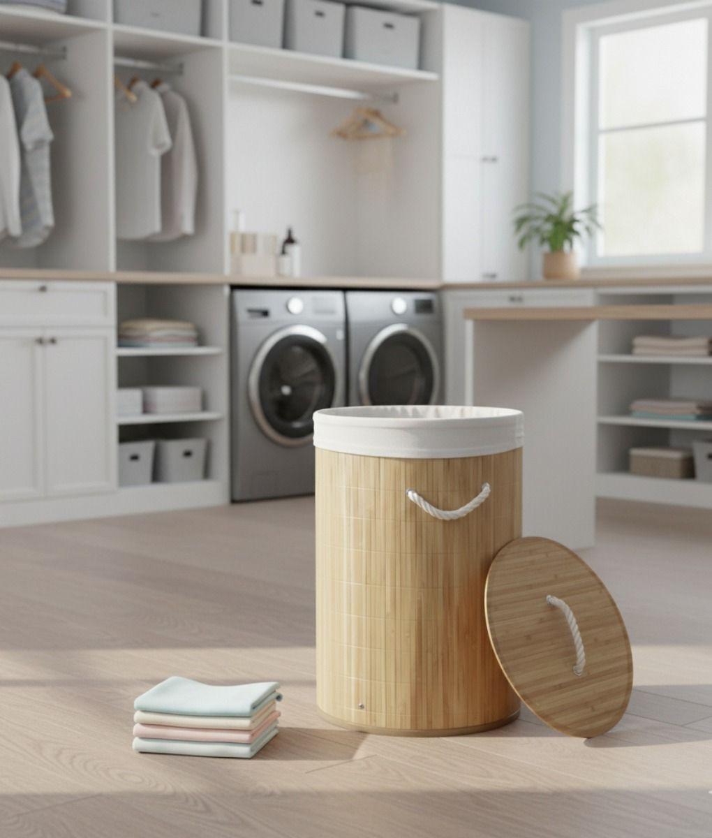 Canasto Organizador Almacenamiento Cesto Estilo Natural Jhn-9