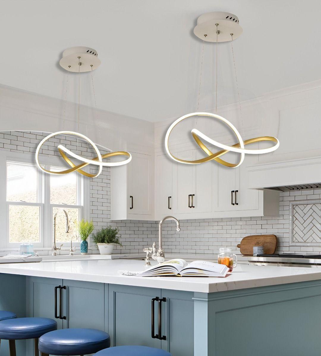 Lámpara Colgante Techo Araña Moderna LED Decorativa Jhn-6