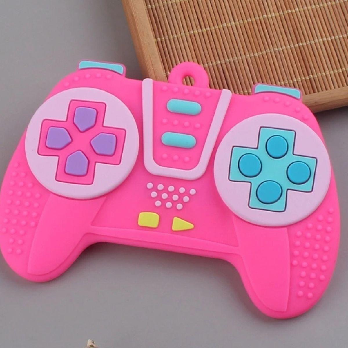 SET 3 MORDEDORES FORMA DE CONTRO SUAVE RASCA ENCIA BEBE LAU-4