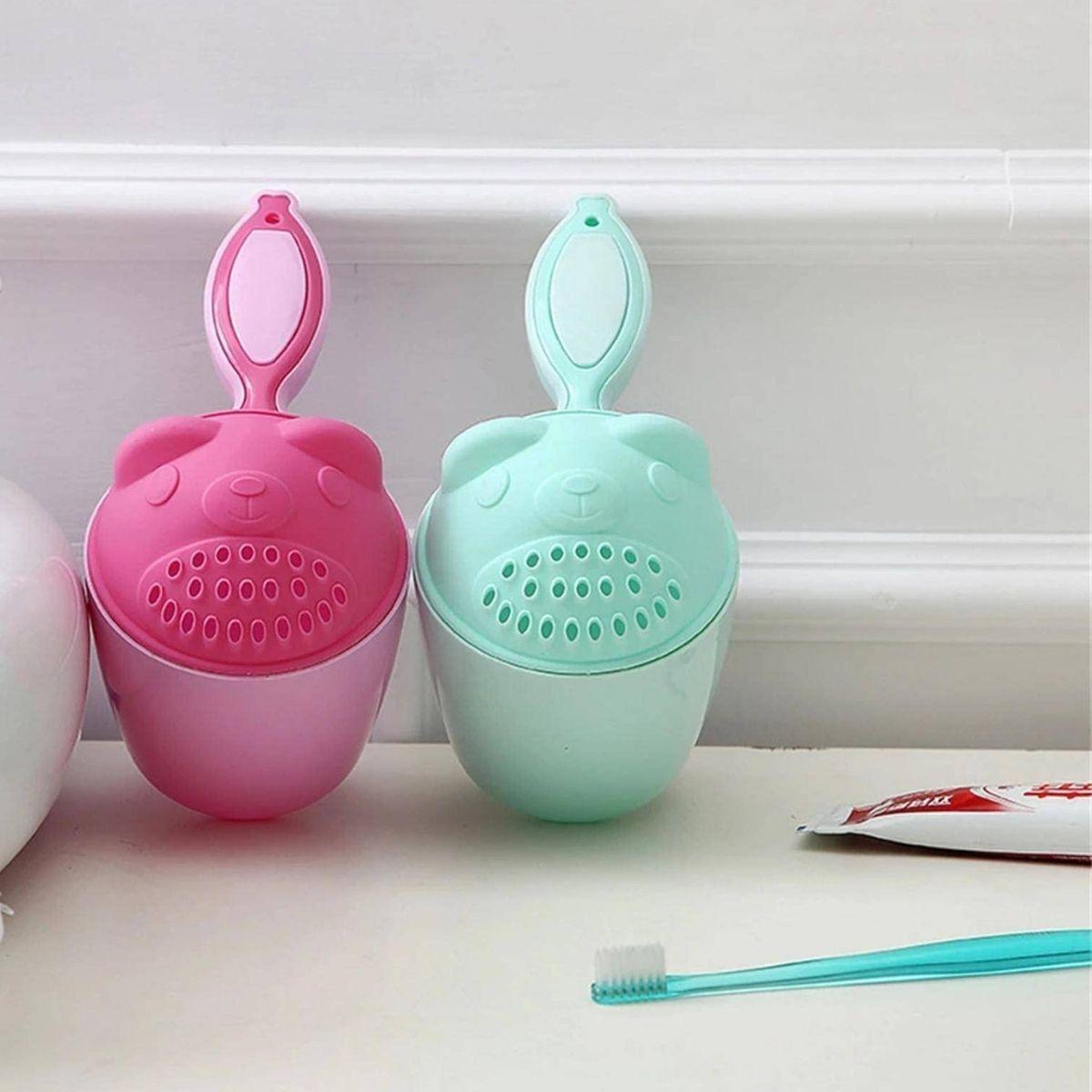 SET 6 JUGUETE TAZA ENJUAGUE CHAMPU FORMA CASCADA SUAVE LAU-1